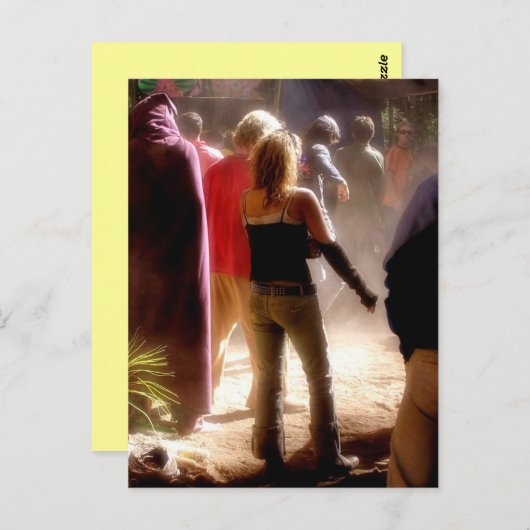 Dancefloor Glimpses Briefkaart (Voorkant / Achterkant)