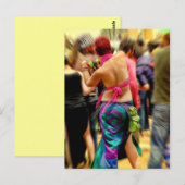 Dancefloor Glimpses Briefkaart (Voorkant / Achterkant)