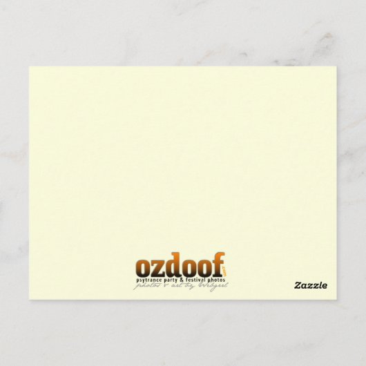 Dancefloor Glimpses Briefkaart (Achterkant)