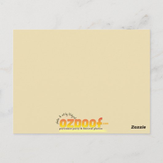 Dancefloor Glimpses Series Briefkaart (Achterkant)