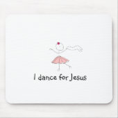 danceforhim, dans ik voor Jesus Muismat (Voorkant)