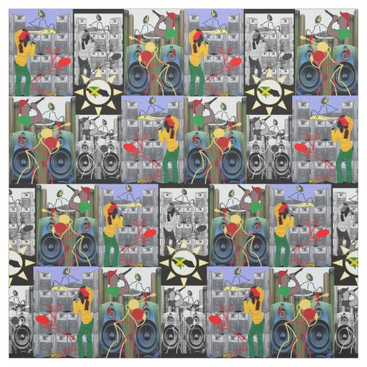 Dancehall Fabric #2 Stof (Swatch)