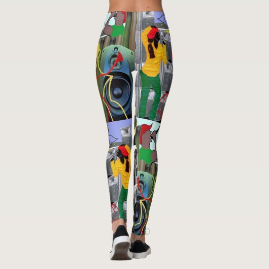 Dancehall Leggings (Achterkant)