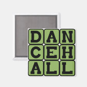 Dancehall, Muziekgenre Magneet (Voorkant / Achterkant)