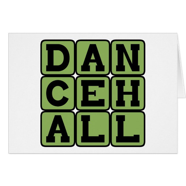 Dancehall, muziekstijl (Voorkant Horizontaal)