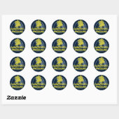 Dancehall Pressure Ronde Sticker (Vel)