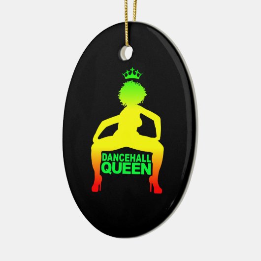 Dancehall Queen Keramisch Ornament (Links)