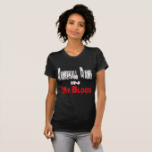 Dancehans in mijn bloed t-shirt (Voorkant volledig)