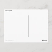 Dancer 1936 briefkaart (Achterkant)