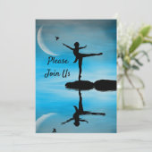 Dancer 3 Afstuderen Kaart (Staand voorkant)