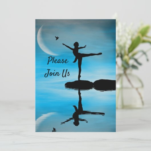 Dancer 3 Afstuderen Kaart (Staand voorkant)