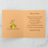 Dancer African American Moederdag Kaart (Binnen)