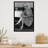 Dancer and her Garter Flask 1926 Poster (Keuken)