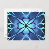 Dancer (Aqua) Briefkaart (Voorkant / Achterkant)