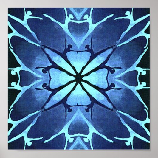 Dancer (Aqua) (poster portefeuille) Poster (Voorkant)