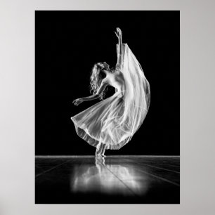 Dancer Ballet Dance Art Poster