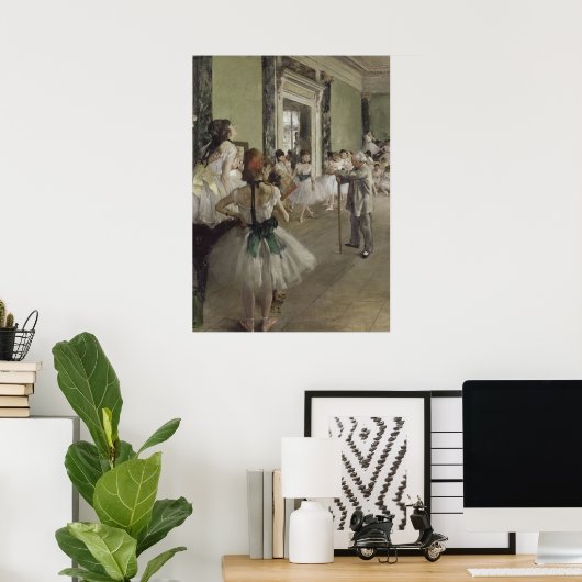 Dancer / Ballet School - Degas Painting Poster (Thuiskantoor)