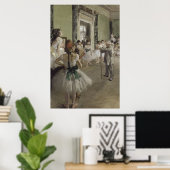 Dancer / Ballet School - Degas Painting Poster (Thuiskantoor)