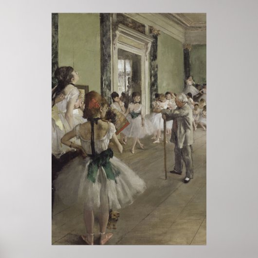 Dancer / Ballet School - Degas Painting Poster (Voorkant)