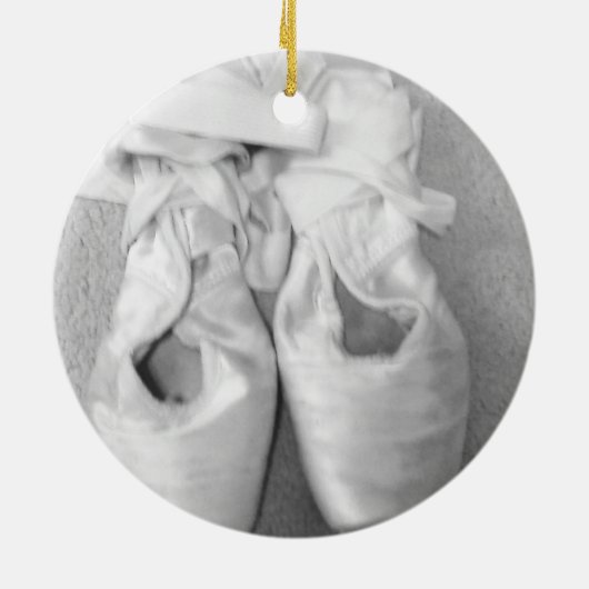 Dancer Ballet Shoes Ornament (Achterkant)