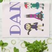 DANCER Ballet Tap Jazz Hip Hop Lyrisch leraar Theedoek (Gevouwen)