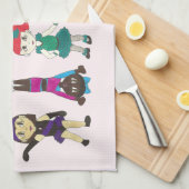 DANCER Ballet Tap Jazz Hip Hop Lyrisch leraar Theedoek (Quarter Fold)