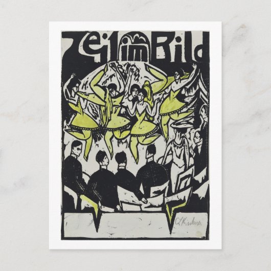 Dancer bij het Ice Palace Kirchner Briefkaart (Voorkant)