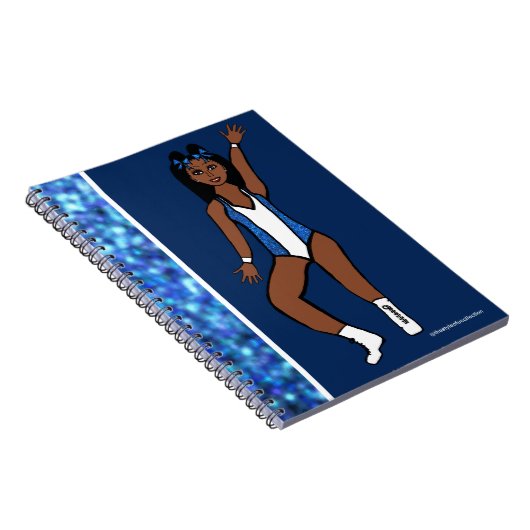 Dancer Blue Spark Notitieboek #1 (Rechterzijde)