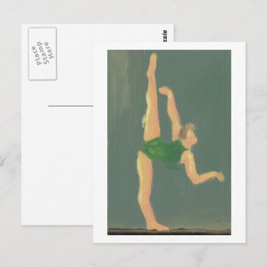 Dancer, Briefkaart (Voorkant / Achterkant)