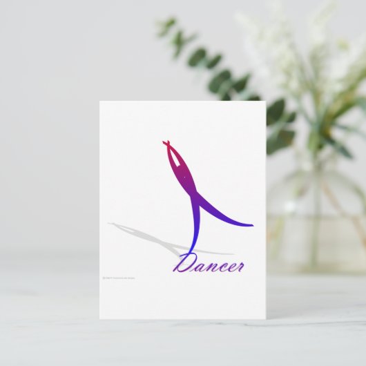 Dancer Briefkaart (Staand voorkant)
