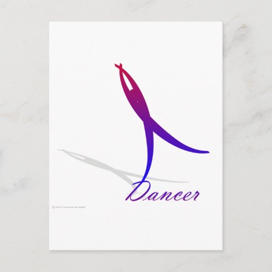 Dancer Briefkaart (Voorkant)