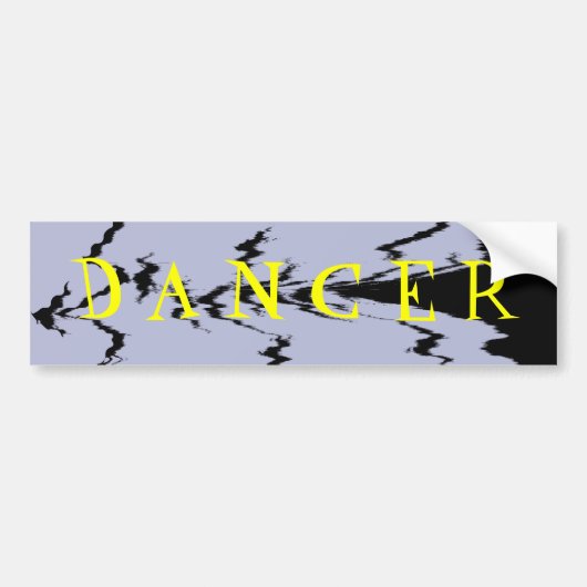 Dancer Bumpersticker (Voorkant)