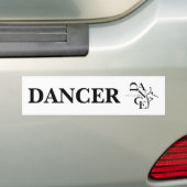 DANCER BUMPERSTICKER (Op auto)