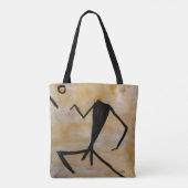 Dancer Canvas tas (Achterkant)