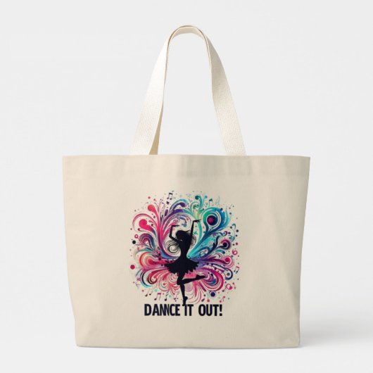 Dancer Canvas tas (Achterkant)