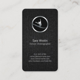 Dancer Choreograaf Chrome Dancer Visitekaartje