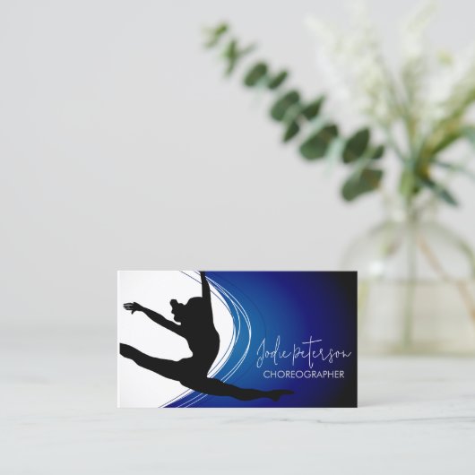 Dancer Choreographer Visitekaartje (Staand voorkant)