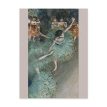 Dancer Dancer zwaaien in Green Edgar Degas