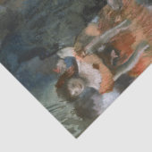Dancer Dancer zwaaien in Green Edgar Degas Tissuepapier (Detail)