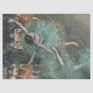 Dancer Dancer zwaaien in Green Edgar Degas Tissuepapier
