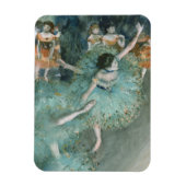Dancer (danser in groen) Edgar Degas Magneet (Verticaal)