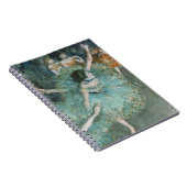 Dancer (danser in groen) Edgar Degas Notitieboek (Rechterzijde)