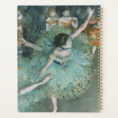 Dancer (danser in groen) Edgar Degas Planner (Achterkant)