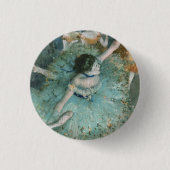 Dancer (danser in groen) Edgar Degas Ronde Button 3,2 Cm (Voorkant)