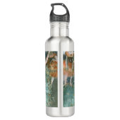 Dancer (danser in groen) Edgar Degas Waterfles (Achterkant)