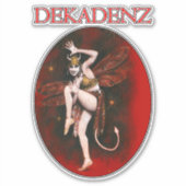  Dancer Die Cut Sticker (Voorkant)