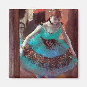 Dancer die haar kleedkamer verlaten door Degas Magneet