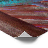 Dancer die haar kleedkamer verlaten door Degas Poster (Hoek)