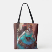 Dancer die haar kleedkamer verlaten door Degas Tote Bag (Achterkant)