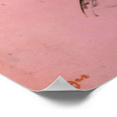 Dancer die op haar hoefijzer glijdt door Edgar Deg Poster (Hoek)